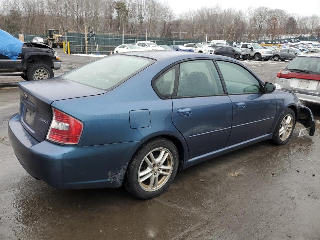 4S3BL616857224900 - 2005 SUBARU LEGACY 2.5I BLUE photo 3