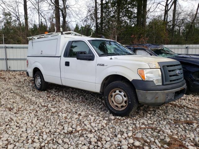 1FTMF1CW9AKA46485 - 2010 FORD F150 WHITE photo 4