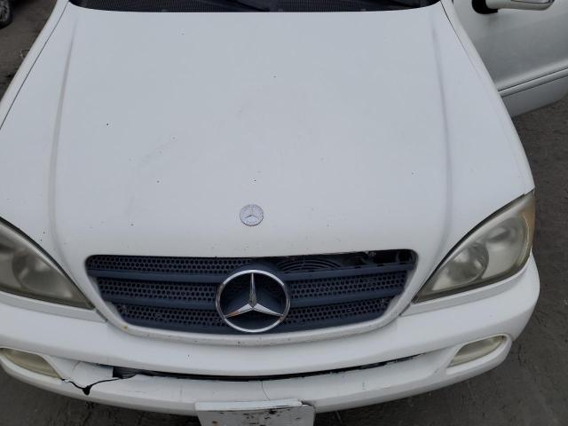 4JGAB54E63A386984 - 2003 MERCEDES-BENZ ML 320 WHITE photo 12