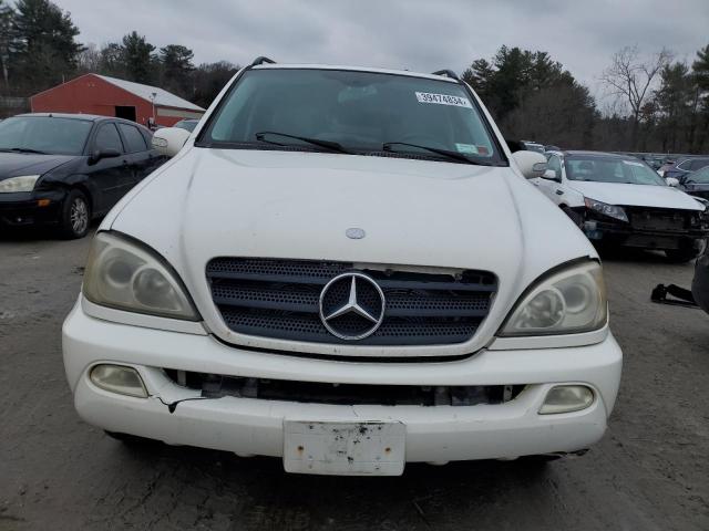 4JGAB54E63A386984 - 2003 MERCEDES-BENZ ML 320 WHITE photo 5