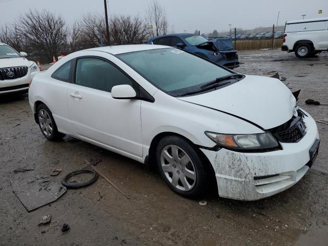 2HGFG1B61AH536094 - 2010 HONDA CIVIC LX WHITE photo 4