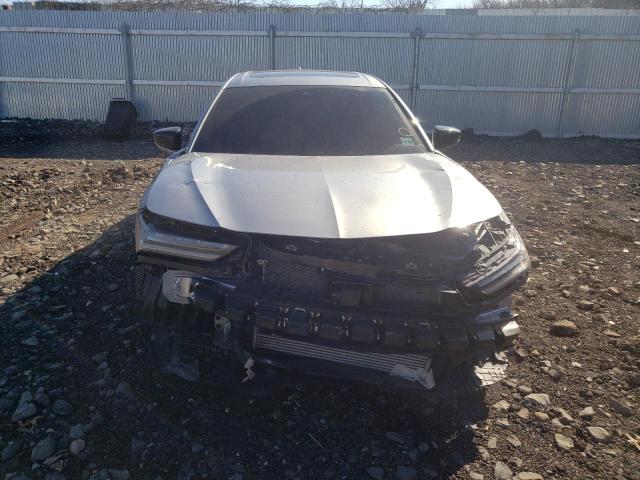 19UUB5F51MA014700 - 2021 ACURA TLX TECH A SILVER photo 5