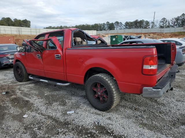 1FTPW12V16FB09066 - 2006 FORD F150 SUPERCREW RED photo 2