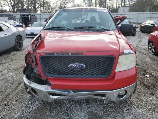 1FTPW12V16FB09066 - 2006 FORD F150 SUPERCREW RED photo 5