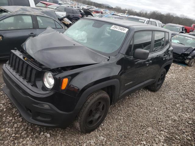 ZACCJBAB8HPG60881 - 2017 JEEP RENEGADE SPORT BLACK photo 1