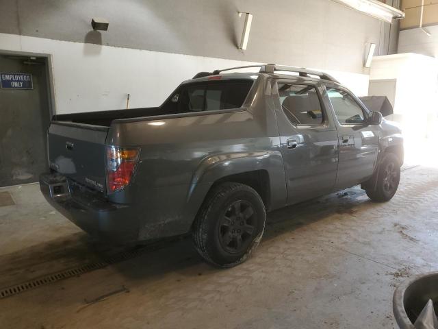 2HJYK16577H539125 - 2007 HONDA RIDGELINE RTL GRAY photo 3