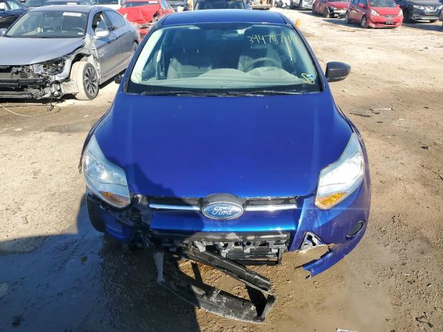 1FAHP3E26CL301410 - 2012 FORD FOCUS S BLUE photo 5