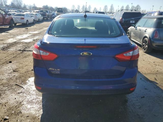 1FAHP3E26CL301410 - 2012 FORD FOCUS S BLUE photo 6