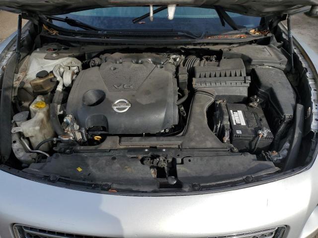 1N4AA51EX9C849420 - 2009 NISSAN MAXIMA S SILVER photo 11