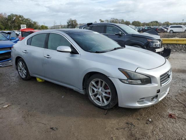 1N4AA51EX9C849420 - 2009 NISSAN MAXIMA S SILVER photo 4