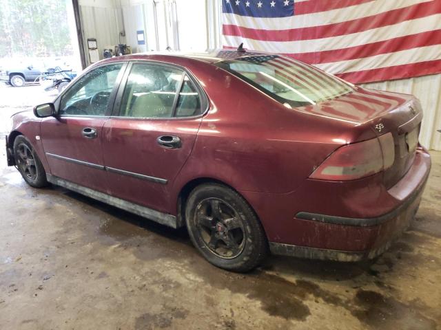 YS3FB49S731063085 - 2003 SAAB 9-3 LINEAR MAROON photo 2