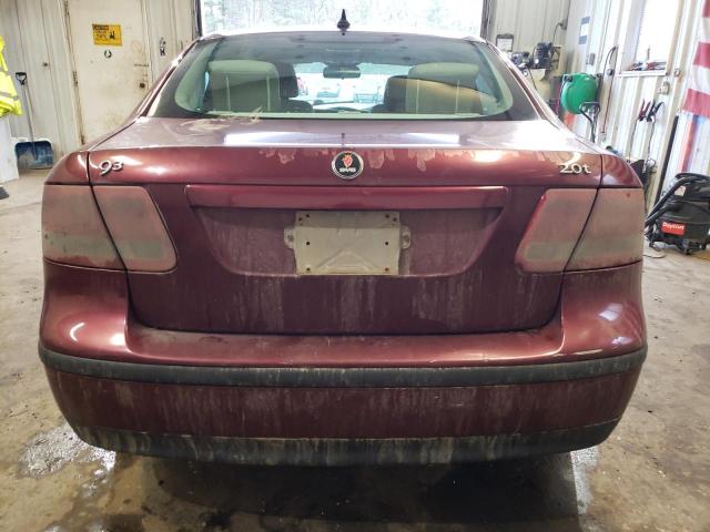 YS3FB49S731063085 - 2003 SAAB 9-3 LINEAR MAROON photo 6