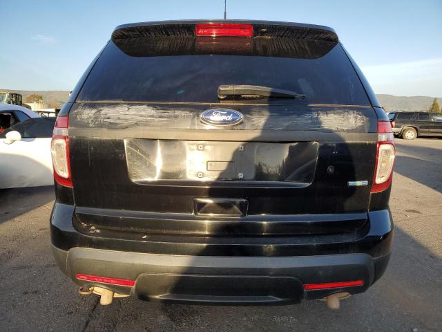 1FM5K8AR7DGC35726 - 2013 FORD EXPLORER POLICE INTERCEPTOR BLACK photo 6