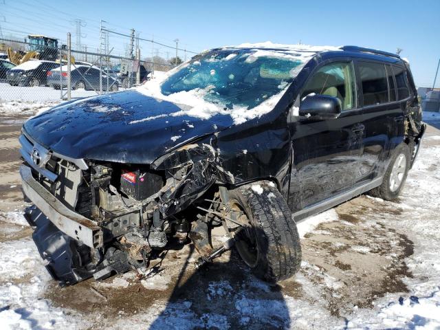 5TDBK3EH8BS088637 - 2011 TOYOTA HIGHLANDER BASE أسود صورة 1