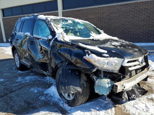 5TDBK3EH8BS088637 - 2011 TOYOTA HIGHLANDER BASE BLACK photo 4