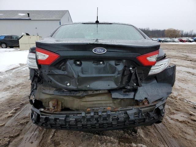 3FA6P0H77ER211135 - 2014 FORD FUSION SE CHARCOAL photo 6