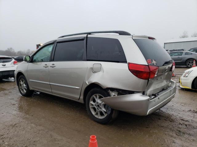 5TDBA22C15S039287 - 2005 TOYOTA SIENNA XLE SILVER photo 2