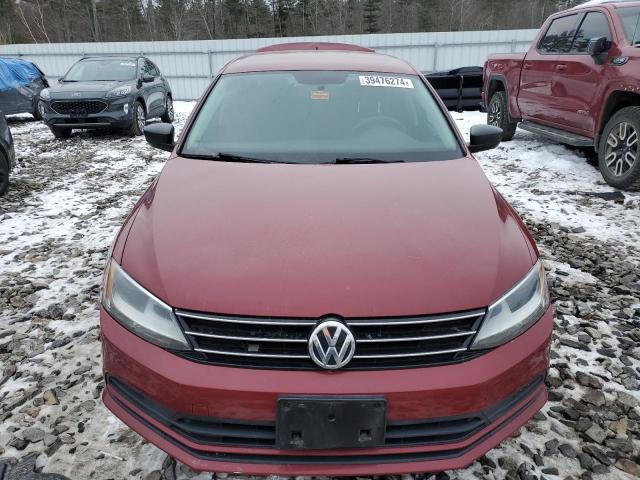 3VW267AJ4GM278329 - 2016 VOLKSWAGEN JETTA S MAROON photo 5