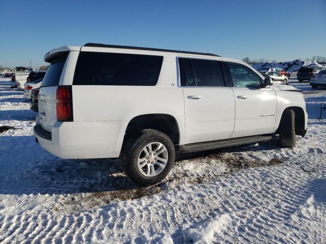 1GNSKHKC0KR209639 - 2019 CHEVROLET SUBURBAN K1500 LT WHITE photo 3