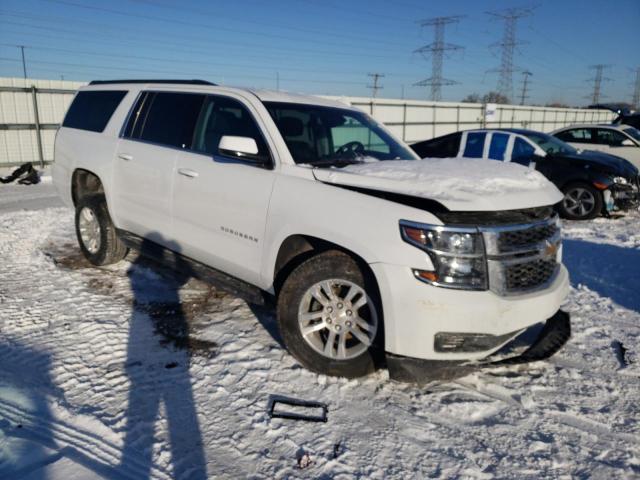 1GNSKHKC0KR209639 - 2019 CHEVROLET SUBURBAN K1500 LT WHITE photo 4