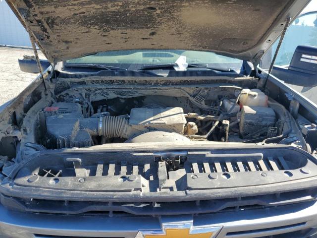 2GC4YME7XR1115343 - 2024 CHEVROLET SILVERADO K2500 CUSTOM GRAY photo 11