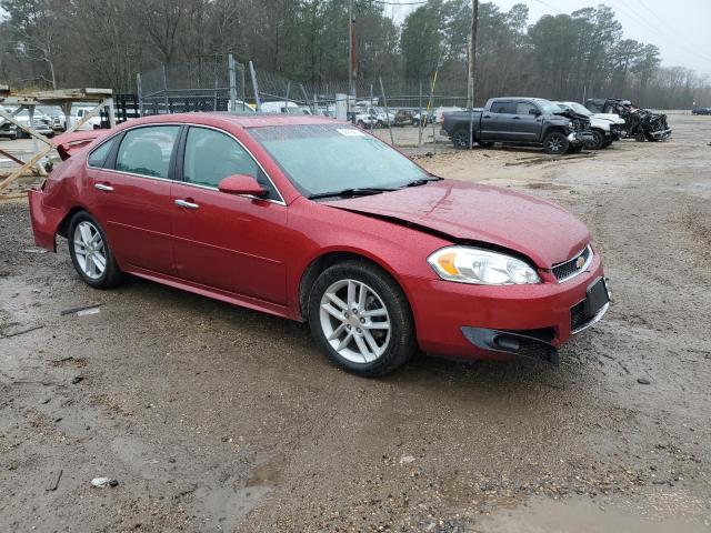 2G1WC5E32F1130434 - 2015 CHEVROLET IMPALA LIM LTZ RED photo 4