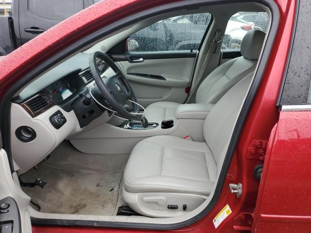 2G1WC5E32F1130434 - 2015 CHEVROLET IMPALA LIM LTZ RED photo 7