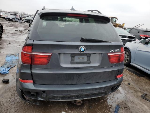 5UXZV4C55D0E01736 - 2013 BMW X5 XDRIVE35I GRAY photo 6