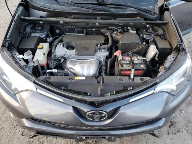 2T3RFREV7JW751429 - 2018 TOYOTA RAV4 ADVENTURE GRAY photo 11