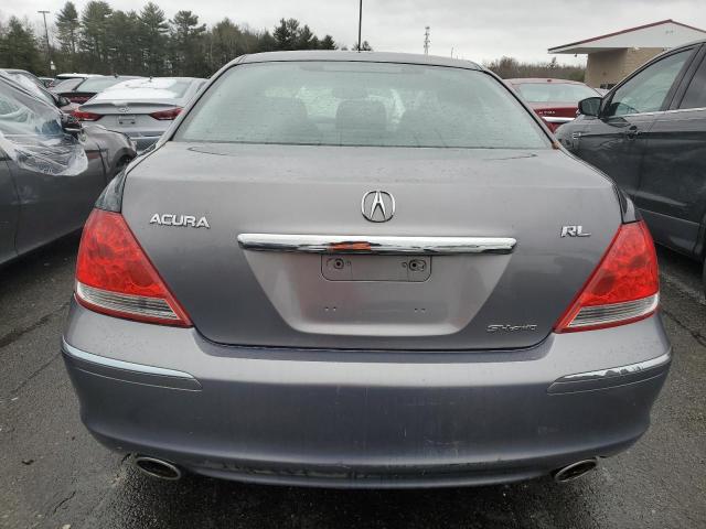 JH4KB16607C003220 - 2007 ACURA RL BLACK photo 6