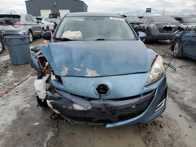 JM1BL1U55B1431619 - 2011 MAZDA 3 S BLUE photo 5