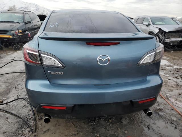 JM1BL1U55B1431619 - 2011 MAZDA 3 S BLUE photo 6