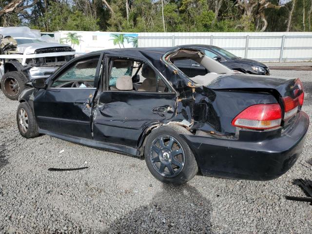 1HGCG66852A094769 - 2002 HONDA ACCORD EX BLACK photo 2