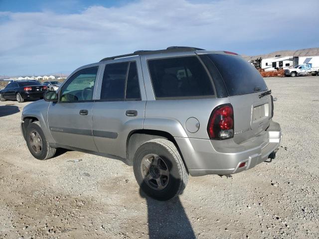 1GNDS13S042149976 - 2004 CHEVROLET TRAILBLAZE LS SILVER photo 2