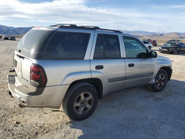 1GNDS13S042149976 - 2004 CHEVROLET TRAILBLAZE LS SILVER photo 3