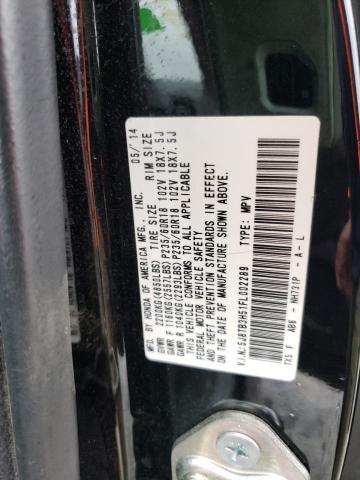 5J8TB3H51FL002289 - 2015 ACURA RDX TECHNOLOGY BLACK photo 14