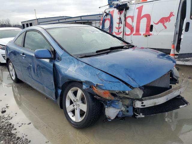 2HGFG12817H541029 - 2007 HONDA CIVIC EX BLUE photo 4