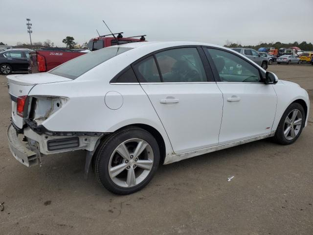 1G1PE5SB7D7205302 - 2013 CHEVROLET CRUZE LT WHITE photo 3