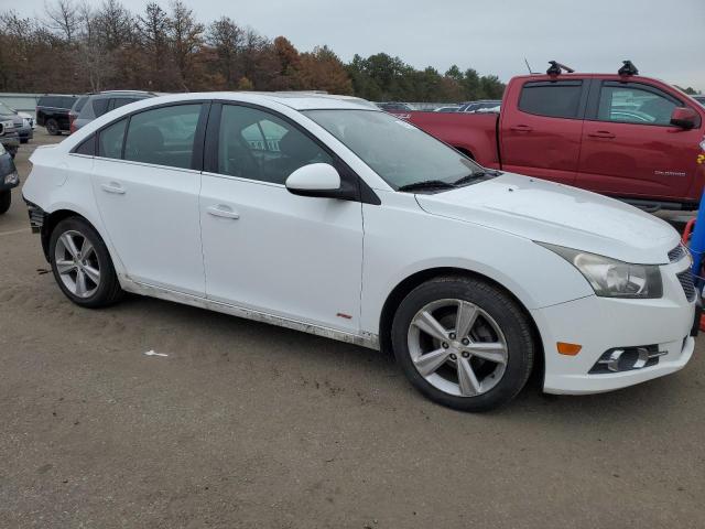 1G1PE5SB7D7205302 - 2013 CHEVROLET CRUZE LT WHITE photo 4