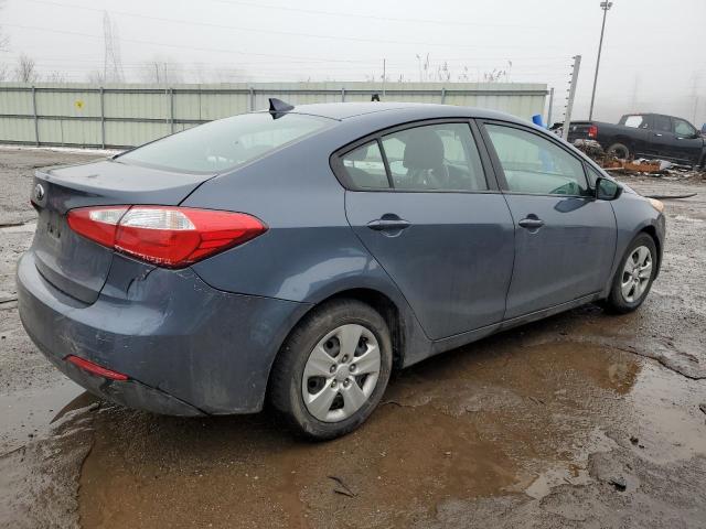 KNAFK4A61G5567293 - 2016 KIA FORTE LX GRAY photo 3