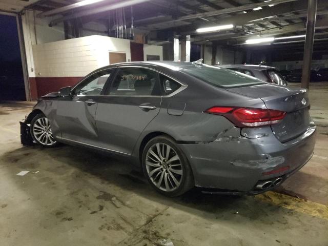 KMHGN4JF2FU072938 - 2015 HYUNDAI GENESIS 5.0L GRAY photo 2