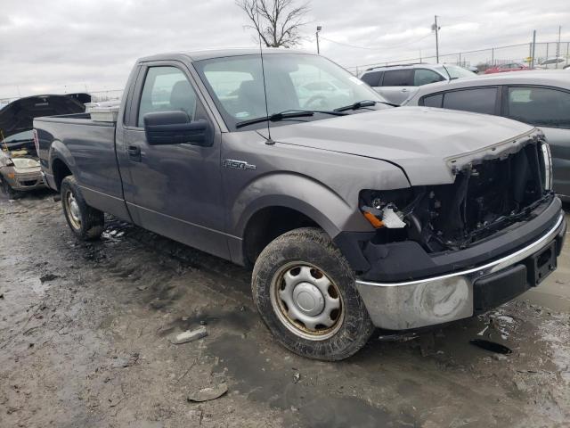 1FTMF1CW3AKE34098 - 2010 FORD F150 GRAY photo 4