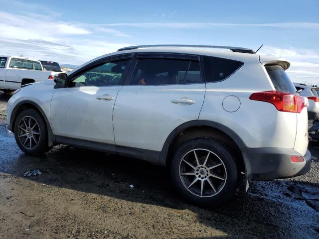 2T3DFREV8FW382727 - 2015 TOYOTA RAV4 LIMITED WHITE photo 2