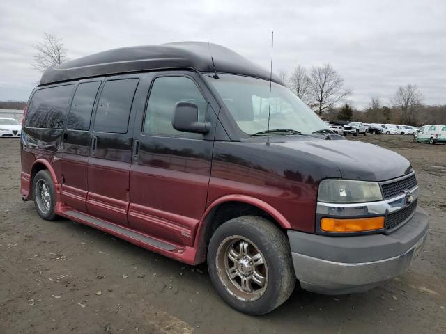 1GBFH15T141160727 - 2004 CHEVROLET EXPRESS G1 BLACK photo 4