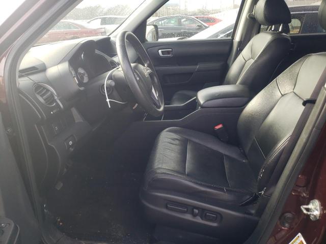 5FNYF38479B002191 - 2009 HONDA PILOT EX BURGUNDY photo 7