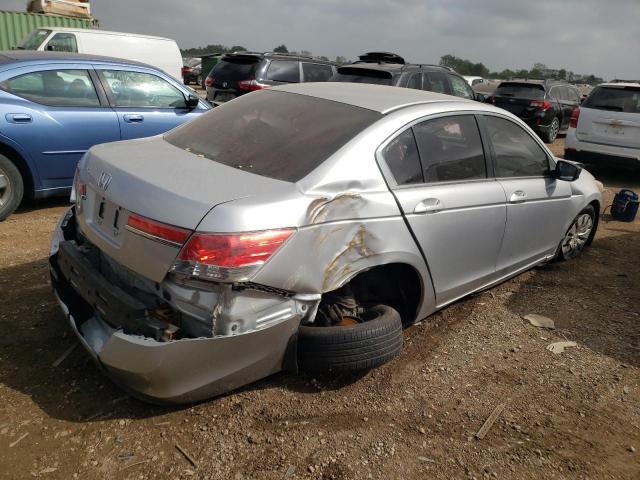 1HGCP2F37BA094916 - 2011 HONDA ACCORD LX SILVER photo 3