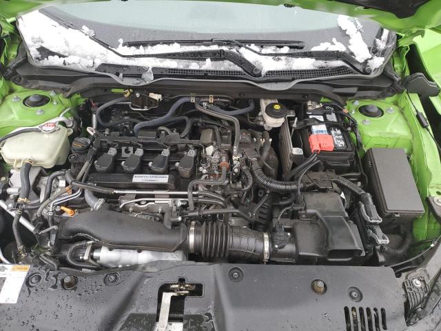 2HGFC3A55JH757049 - 2018 HONDA CIVIC SI GREEN photo 11