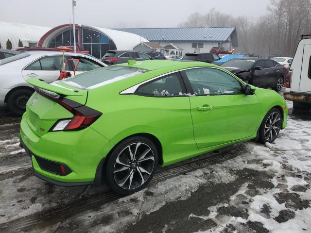 2HGFC3A55JH757049 - 2018 HONDA CIVIC SI GREEN photo 3