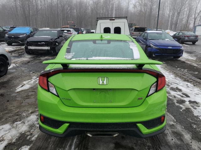 2HGFC3A55JH757049 - 2018 HONDA CIVIC SI GREEN photo 6