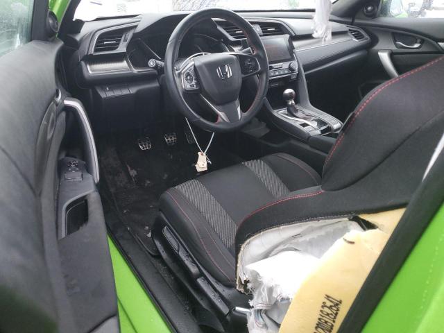 2HGFC3A55JH757049 - 2018 HONDA CIVIC SI GREEN photo 8